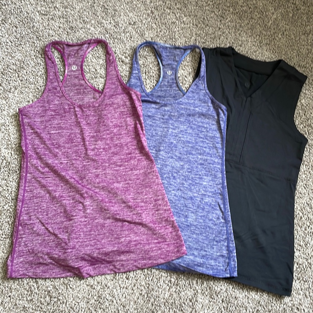 Lululemon tank top lot
